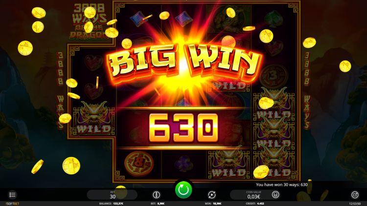 3888 Ways of the Dragon online slot big win