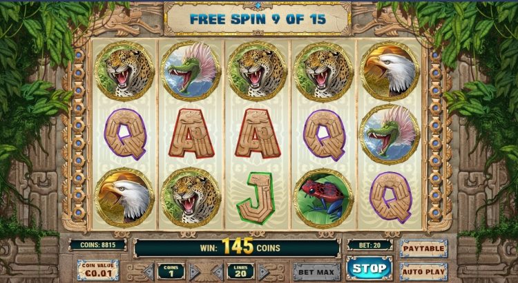 Aztec Warrior Princess slot Free Spins