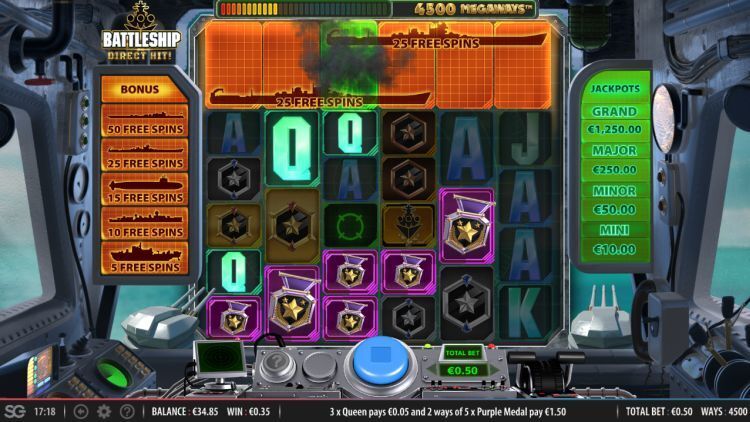 Battleships Direct Hit Megaways slot review