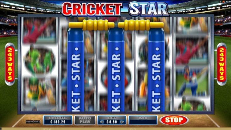 Cricket Star slot bonus