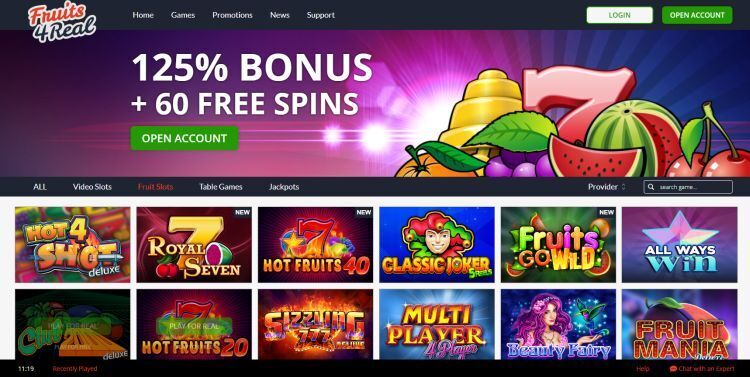Fruits4Real-casino review spelaanbod slots