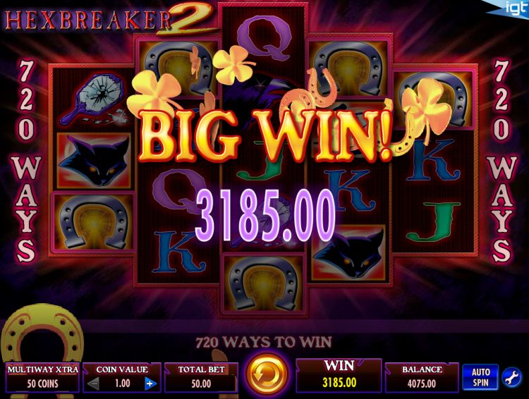 Hexbreaker 2 IGT slot big win