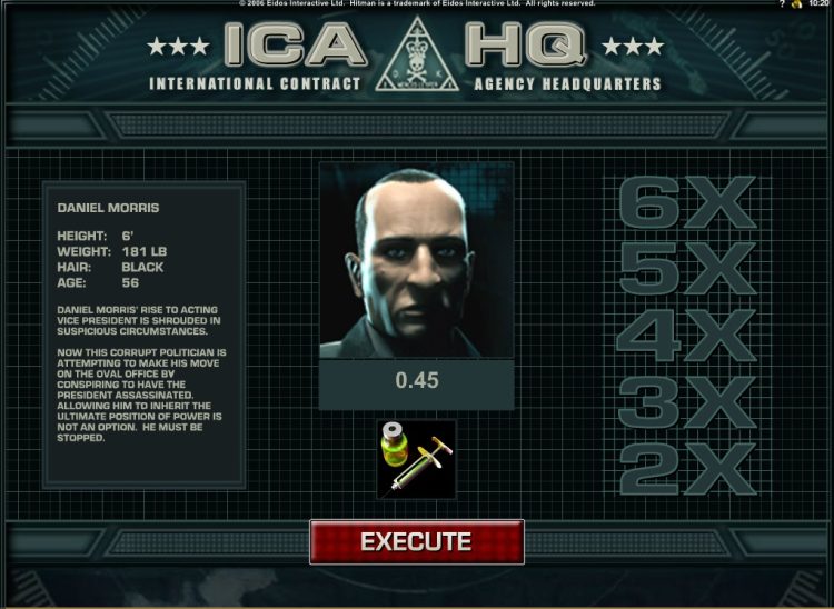 Hitman slot contract bonus