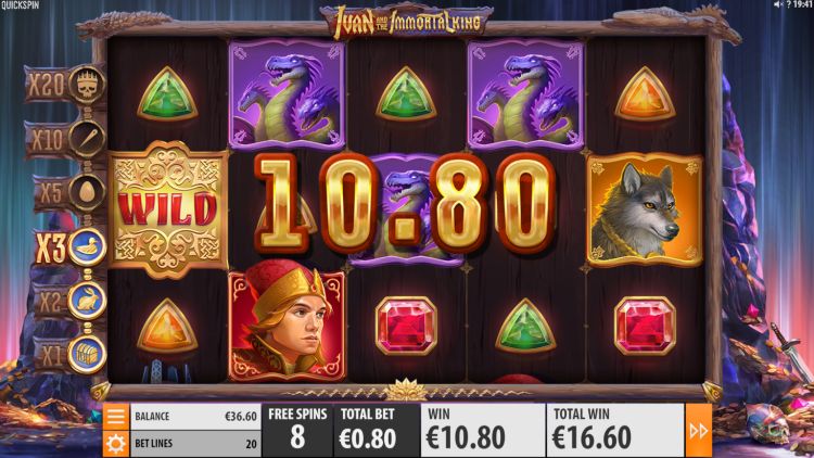 Ivan and the Immortal King online slot Free Spins