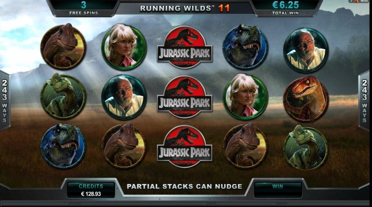 Jurassic Park gokkast Free Spins