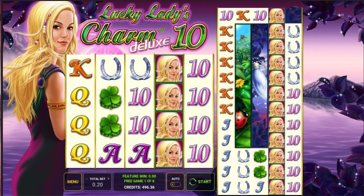 Lucky Ladys Charm Deluxe 10 slot review