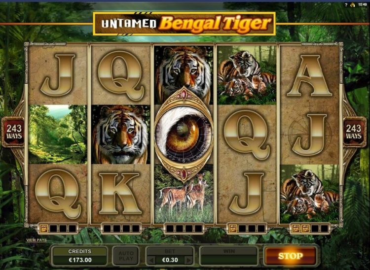 Microgaming Untamed Bengal Tiger slot review