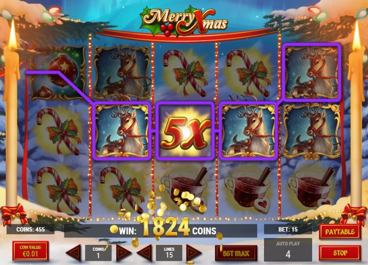 Merry Xmas slot win