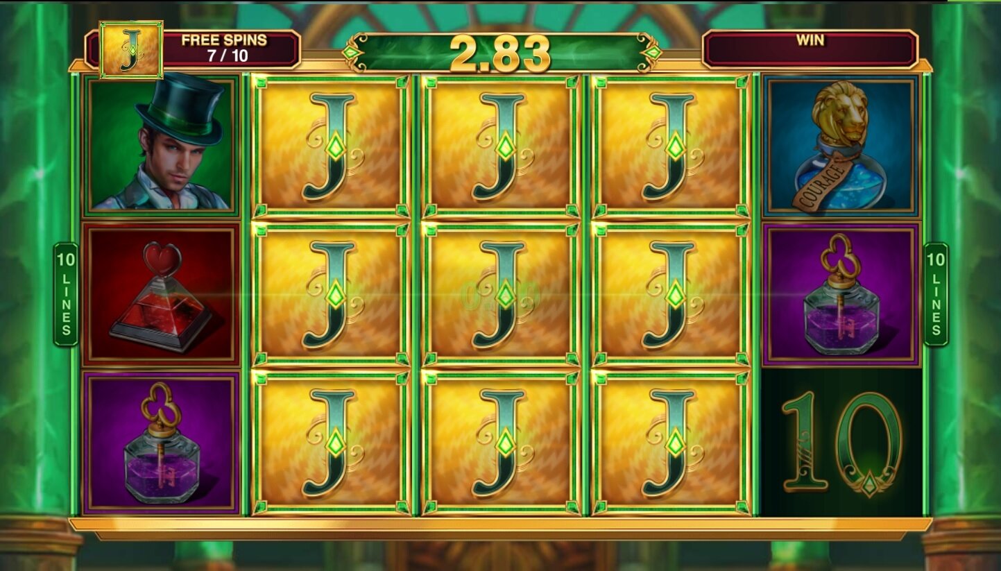 MicroGaming - Book of Oz slot review
