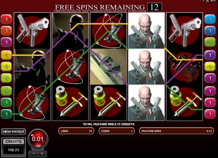 Hitman slot Free Spins