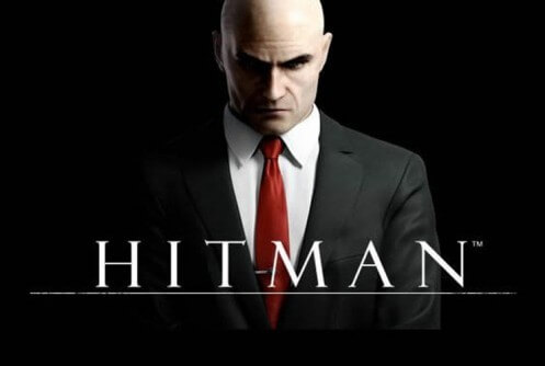 MicroGaming - Hitman online slot logo