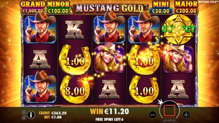 Mustang Gold slot Free Spins