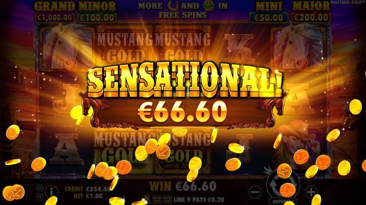 Mustang Gold slot big win