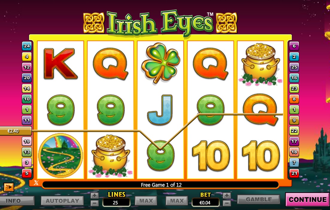 Next Gen - Irish Eyes slot review
