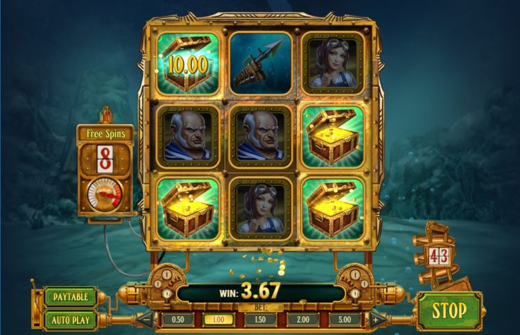 Eye of the Kraken slot Free Spins