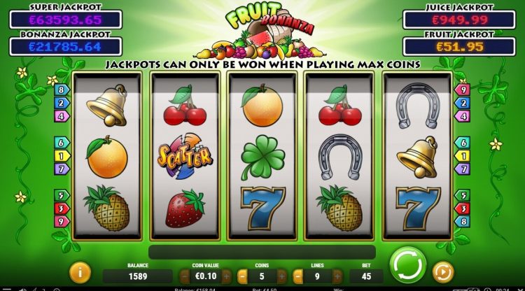 Play n GO Fruit Bonanza gokkast