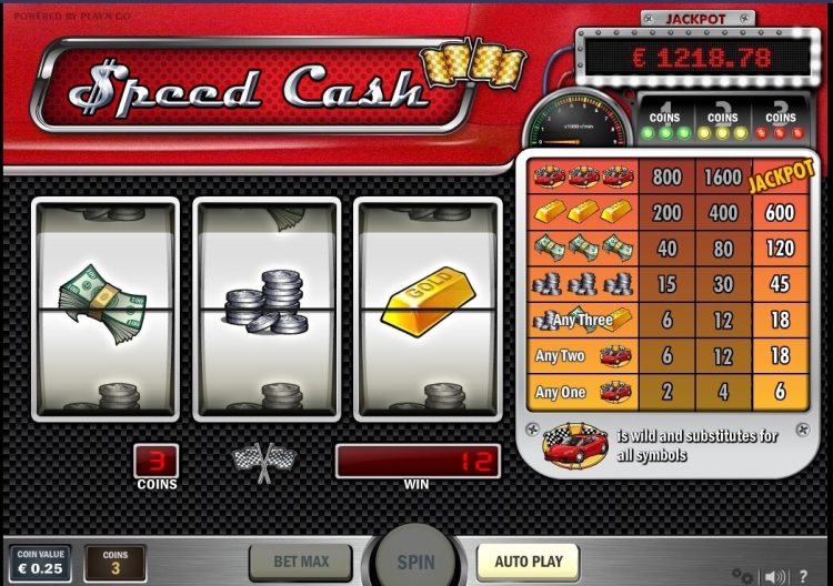 Play 'n Go Speed Cash gokkast review