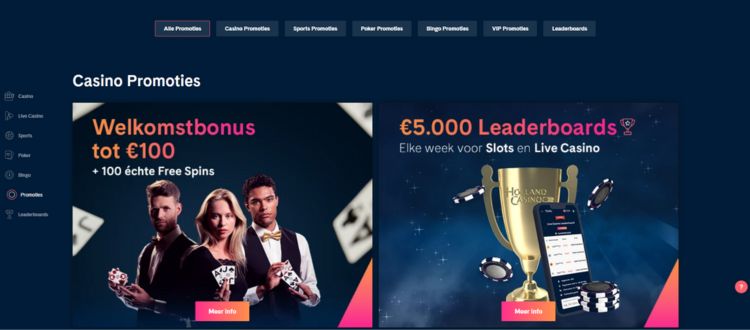 Holland Casino Online – Promoties en Bonussen