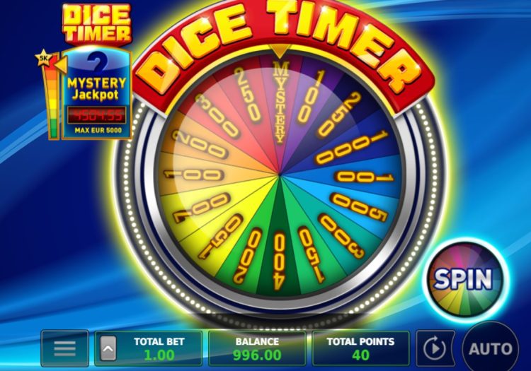 Stakelogic Dice Timer bonus win