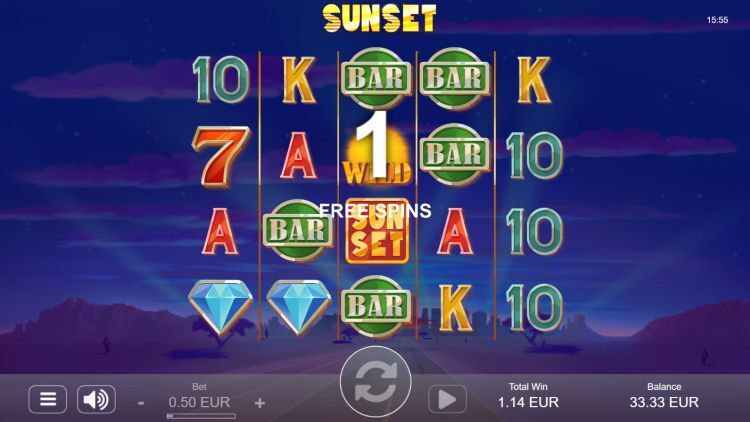 Sunset slot Free Spins bonus