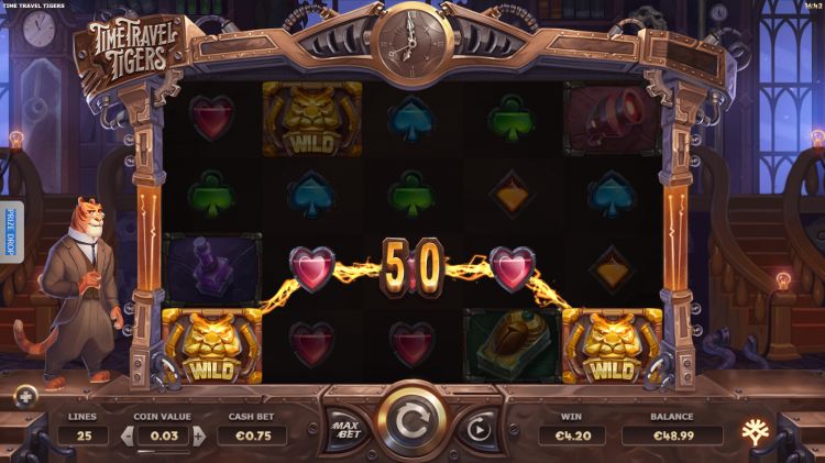 Time Travel Tigers slot review Yggdrasil