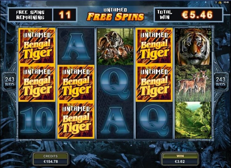 Untamed Bengal Tiger online slot Free Spins