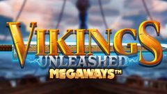 Slots - Vikings Unleashed Megaways slot logo