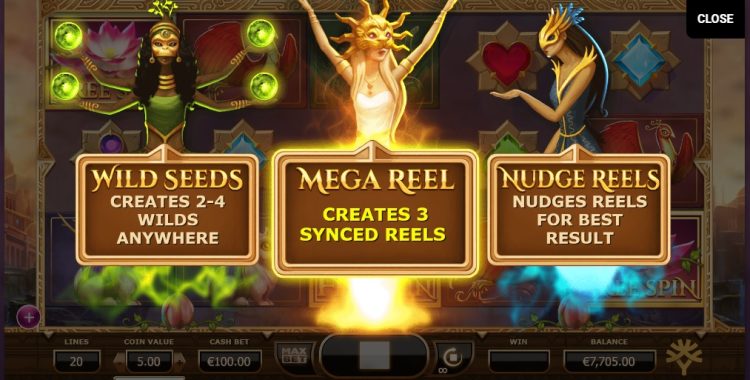 Nirvana online slot Free Spins bonus