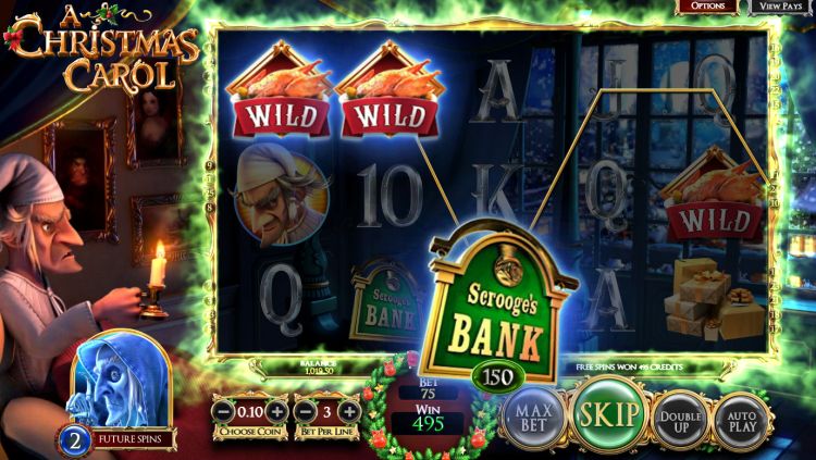 A Christmas Carol online slot win