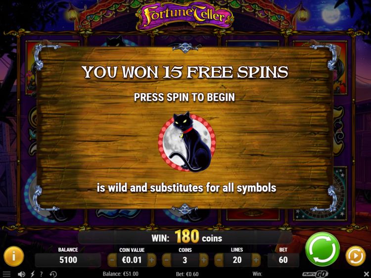 Fortune Teller online slot Free Spins