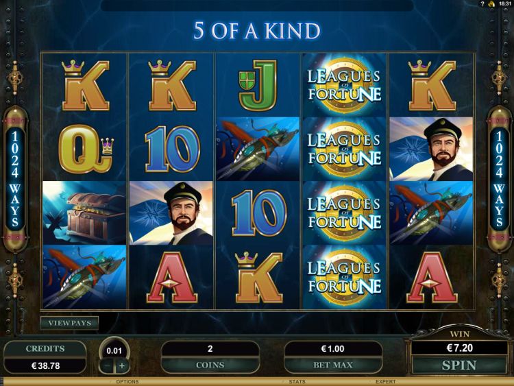 Leagues of Fortune Microgaming slot review