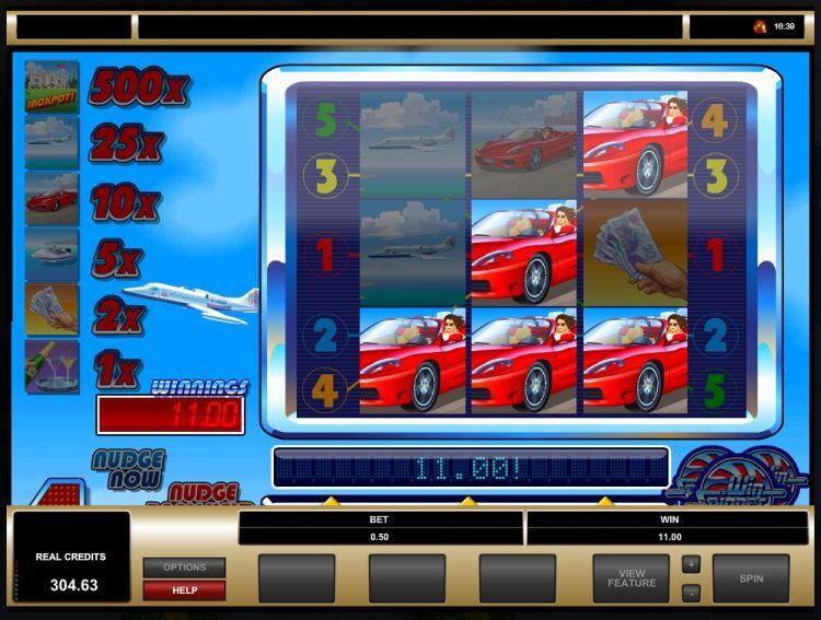 Win Spinner slot feature win