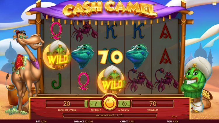 Cash Camel review iSoftBet