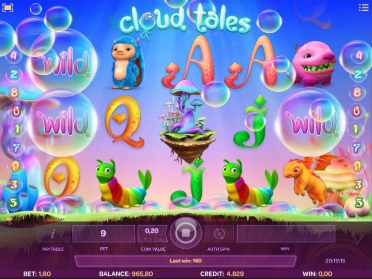 Cloud Tales slot iSoftBet bonus feature