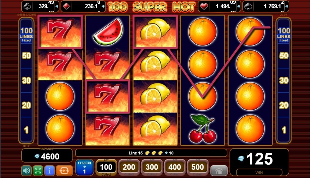 fruit sensation slot