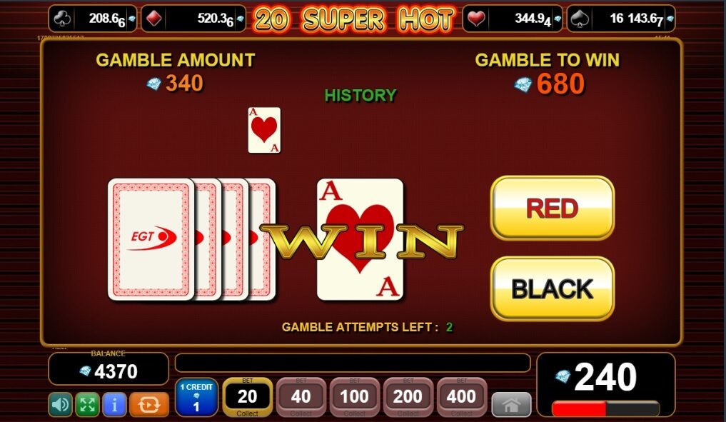 EGT - 20 Super Hot slot
