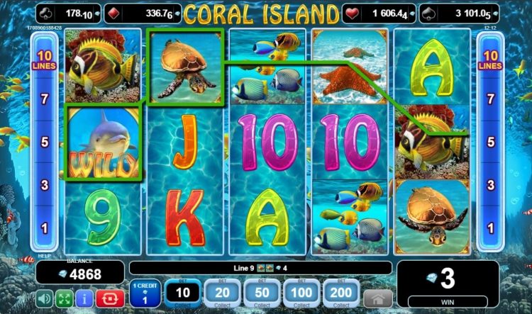 EGT Coral Island gokkast review