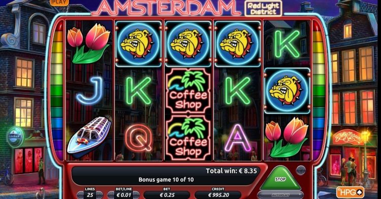 HPG Amsterdam Red Light District online slot review