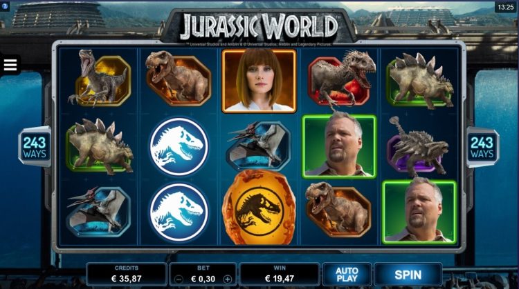 Jurassic World online slot review