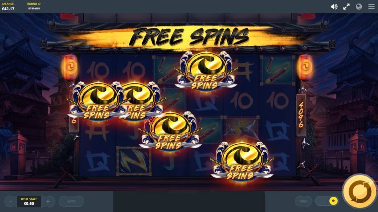 Ninja Ways gokkast Free Spins bonus