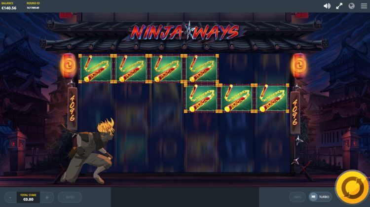 Ninja Ways slot feature