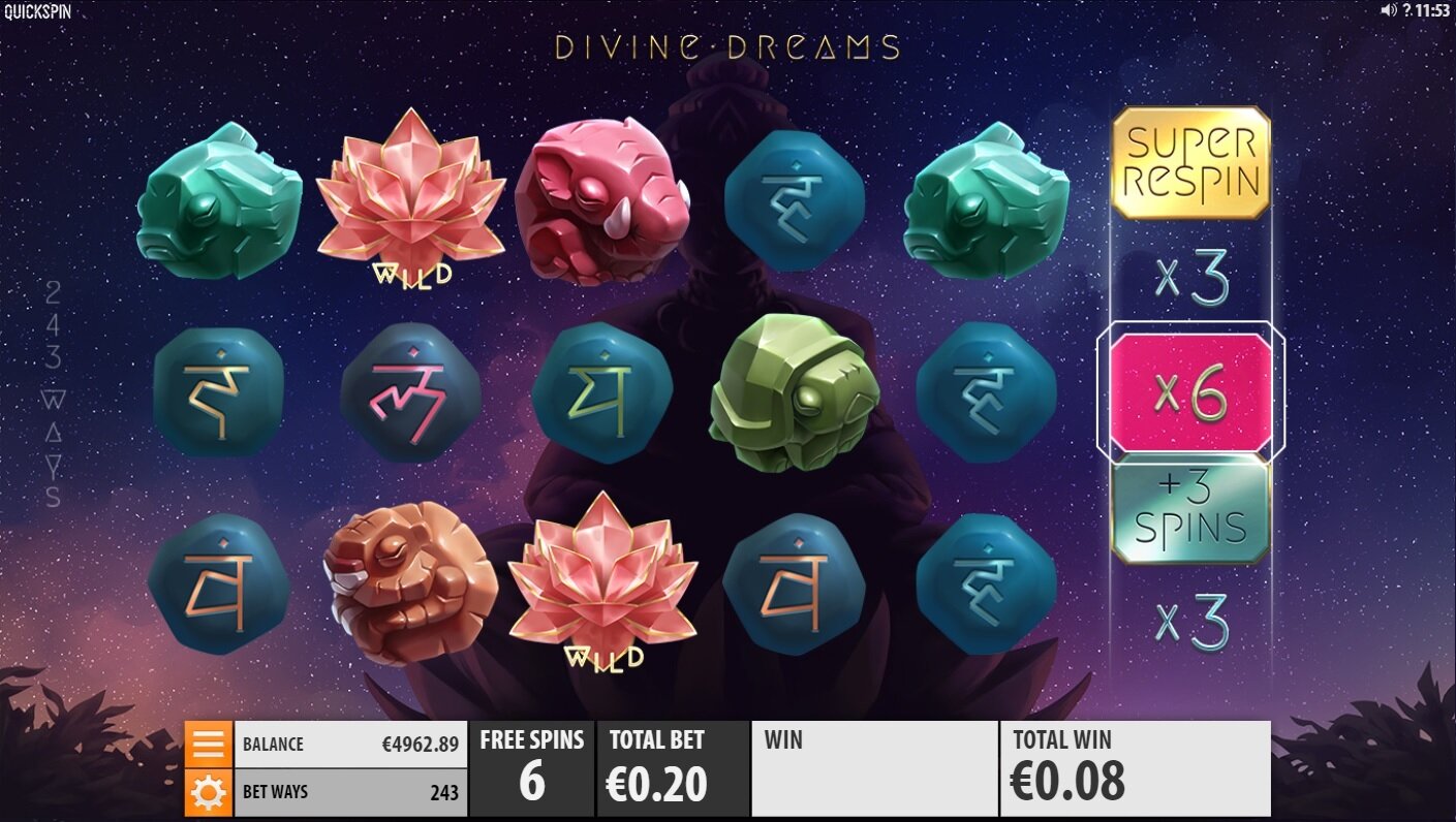 Quickspin - Divine Dreams 