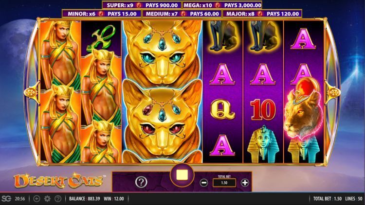Desert Cats online gokkast review