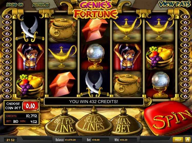 Genies Fortune Betsoft slot