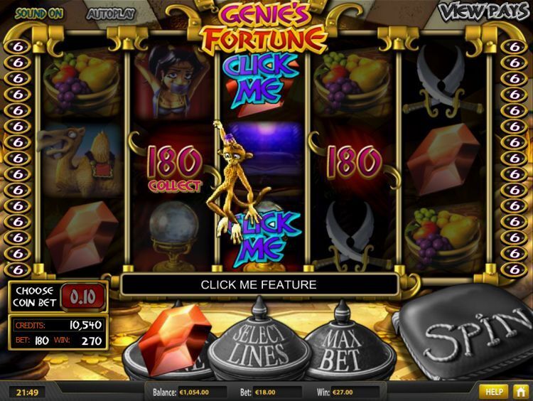 Genies Fortune gokkast review