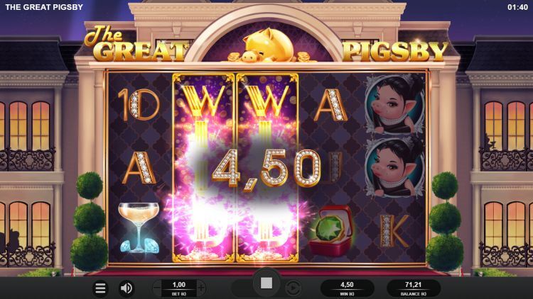 The Great Pigsby slot Respin bonus