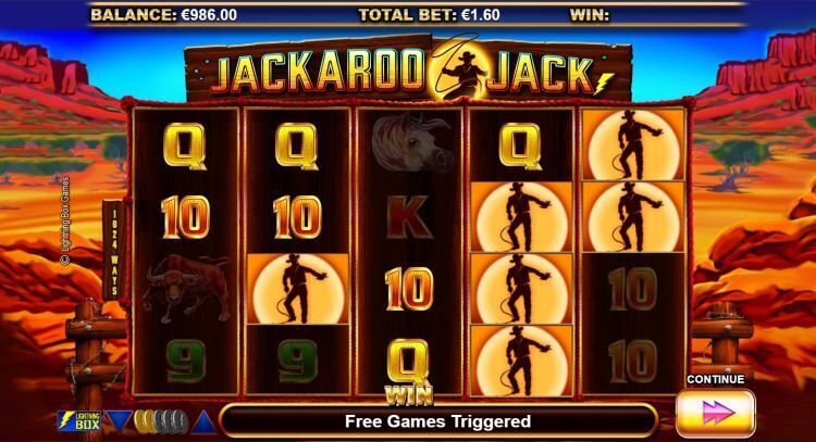 Jackaroo Jack slot Lightning Box