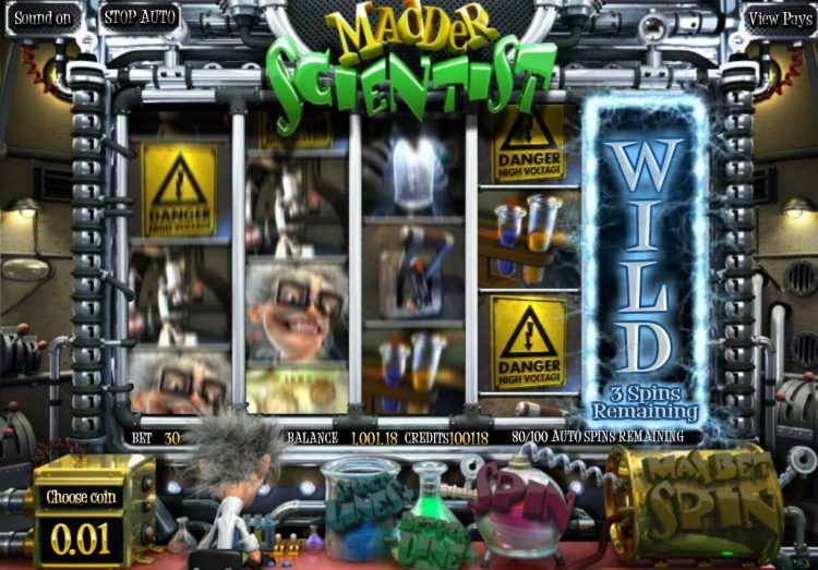 Madder Scientist slot review
