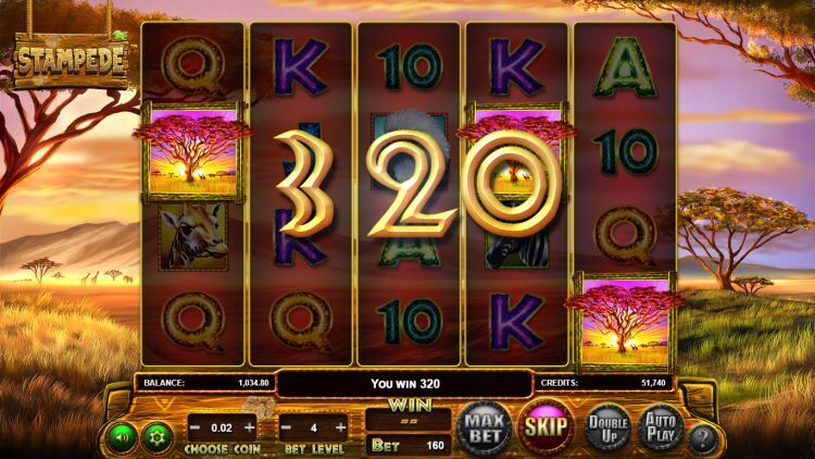Stampede slot review Betsoft