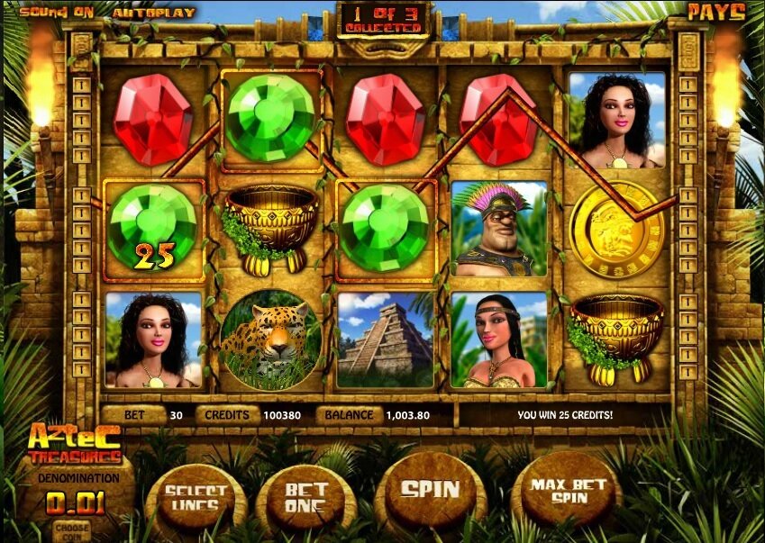 Betsoft - Aztec Treasures